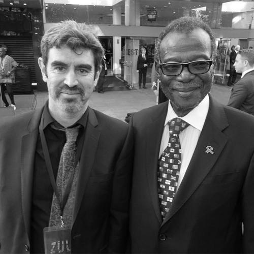 The Director with Chief Mangosutu Buthelezi
